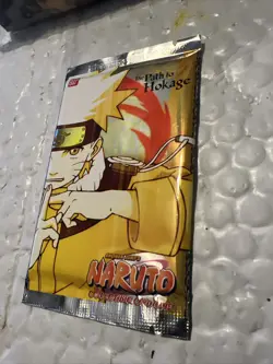 1x Naruto The Path to Hokage Booster Pack 2006 New TCG CCG Card Game Gold Art - Image 2