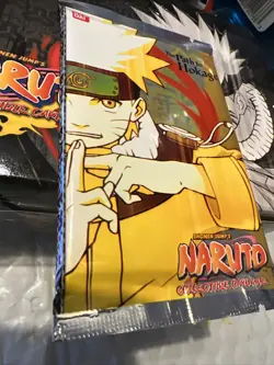 1x Naruto The Path to Hokage Booster Pack 2006 New TCG CCG Card Game Gold Art - Image 4
