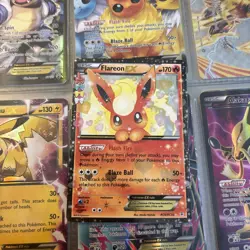 Flareon EX - RC6/RC32 - Pokemon Generations Radiant Collection Card LP - Image 1
