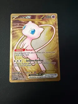 Mew ex - (151 Metal Card) 205/165 Sv: Scarlet & Violet 151 Regular - Image 1