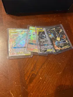 Pokemon card lot. Roughly 1,500 unsorted cards. Includes a mini binder with high - Image 4