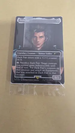 Zack Fair Final Fantasy Promo Card (Rebirth Switch 2) - Image 1