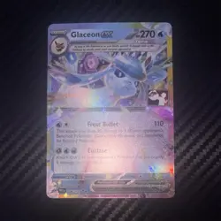 Pokemon TCG Glaceon ex 026/131 Prize Pack Series Cards Holo Double Rare - Image 1