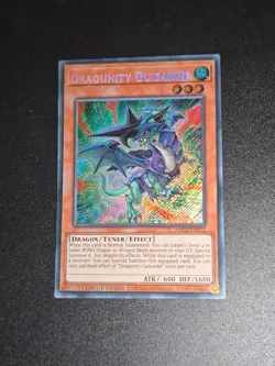 Dragunity Guisarme HAC1-EN172 Secret Rare Limited Edition YuGiOh Card - Image 1