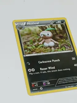 Nuzleaf 72/122 Yuka Morii XY - BREAKpoint Pokemon Card - Image 2