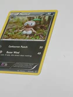 Nuzleaf 72/122 Yuka Morii XY - BREAKpoint Pokemon Card - Image 3