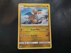 Dragonite 96/149 Sun and Moon Cosmos Holo Rare Pokemon Card NM - Image 1