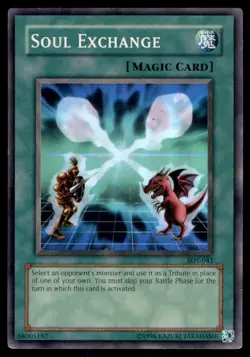 Yu-Gi-Oh! Soul Exchange #SDY-041 Light Play - Image 1