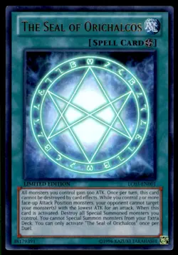 Yu-Gi-Oh! The Seal Of Orichalcos #LC03-EN001 Near Mint - Image 1