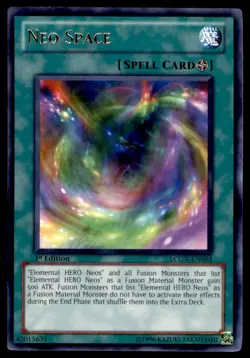 Yu-Gi-Oh! Neo Space #LCGX-EN094 1st Edition Light Play - Image 1