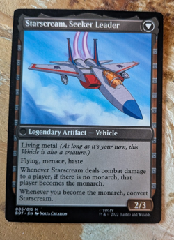 MTG Starscream, Power Hungry - Universes Beyond: Transformers NM - Image 2