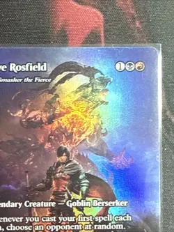 Clive Rosfield Vial Smasher The Fierce Showcase Foil Card #0059 MTG NM+ - Image 5