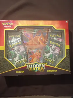 Pokemon TCG: Hidden Fates Charizard GX Collection Box New Factory Sealed - Image 1