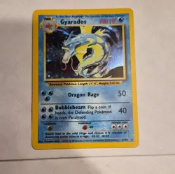 Wizards of the Coast Gyarados 6/102 Base Set Holo Rare 100 HP ENG 1999 - Image 1