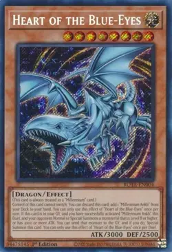 Heart of the Blue-Eyes - 1st Edition Rage of the Abyss LP YuGiOh - Image 1