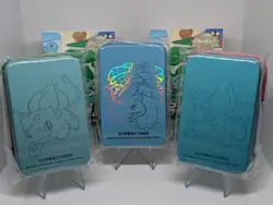 BULBASAUR IVYSAUR VENUSAUR Pokemon Chinese Exclusive Damage Counter Mini Tin 151 - Image 2