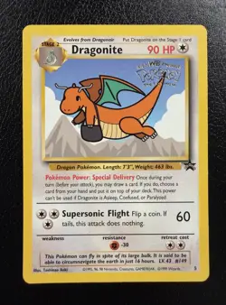 Pokemon TCG Dragonite 05/53 Movie Promo WoTC MP - Image 1