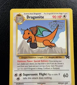 Pokemon TCG Dragonite 05/53 Movie Promo WoTC MP - Image 2