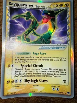 Rayquaza ex (Delta Species) 97/101 Pokemon Card - Image 3