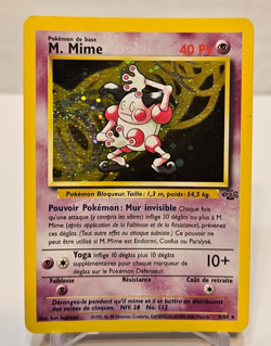 FRENCH Mr. Mime 6/64 Holo Rare Unlimited Jungle Pokemon 1806 - Image 1