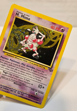 FRENCH Mr. Mime 6/64 Holo Rare Unlimited Jungle Pokemon 1806 - Image 4