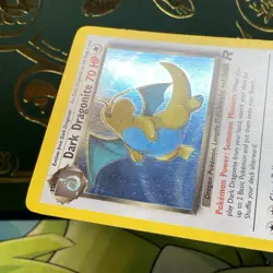 Dark Dragonite 5/82 Holo Rare Team Rocket Pokemon 2000 LP / LP + - Image 5