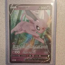 Pokemon Company Espeon V Promo Holo SWSH201 Sword & Shield Promos HP 200 ENG - Image 1