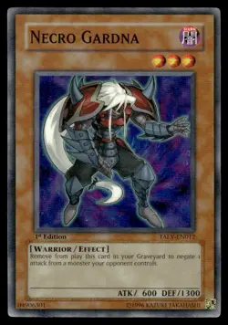 Yu-Gi-Oh! 1st Edition Necro Gardna #TAEV-EN012 Light Play - Image 1