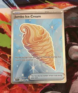 Jumbo Ice Cream 109/086 Chaos Rising Secret Rare Holo FullArt Trainer NM Pokemon - Image 1
