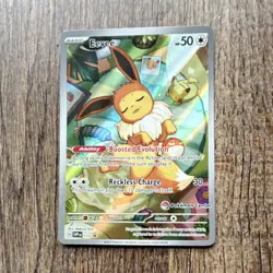 Pokemon Eevee 173 Prismatic Evolutions Pokemon Center ETB Promo - Image 1