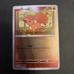 Pokemon card - Mega Evolution - Chaos Rising - Vulpix - 008/086 (Reverse Holo) - Image 1