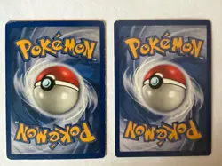 Pokemon Base Set Abra & Kadabra Card Lot 1999 WOTC Played Vintage 43/102 32/102 - Image 2