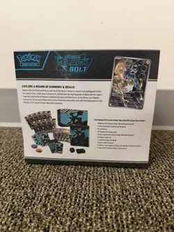Pokemon TCG Black Bolt Elite Trainer Box New Factory Sealed - Image 3