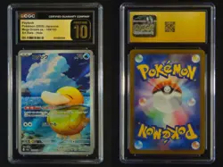 Psyduck 199/193 Japanese Art Rare Holo 2025 Pokemon Mega Dream ex CGC Pristine10 - Image 3