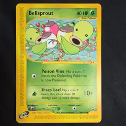 Pokemon TCG Aquapolis Bellsprout 68/147 e-Reader English NON Holo Near Mint Nm - Image 1