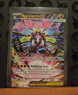 Mega Zygarde EX 120/088 Ultra Rare Full Art Holo - XY Evolutions English 310HP - Image 1
