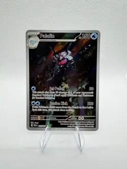 Pokemon TCG Palafin Scarlet & Violet Paldean Fates Holo Card 225/091 - Image 1