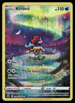 Keldeo GG07/GG70 Holo Crown Zenith Galarian Gallery Pokemon NM - Image 1