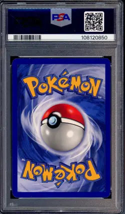 1999 POKEMON FOSSIL #10 LAPRAS HOLO NM PSA 7 LOOKS BETTER - Image 2