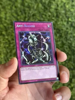 Yu-Gi-Oh! Anti Raigeki LCKC-EN104 UNLIMITED NM - Image 2