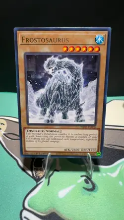 Frostosaurus WISU-EN008 Rare Wild Survivors Yu-Gi-Oh 1st Edition Lightly Played - Image 1