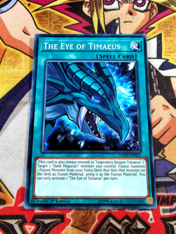 The Eye of Timaeus ledd-ena21 1st Edition (NM+) Common Yu-Gi-Oh! - Image 1