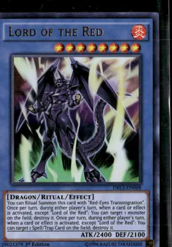 Yu-Gi-Oh! Lord of the Red DLCS-EN067 1st Edition LP - Image 1