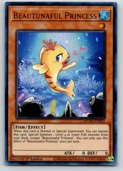 Beautunaful Princess MAMA-EN052 Magnificent Mavens Yu-Gi-Oh 1st Edition NM - Image 1