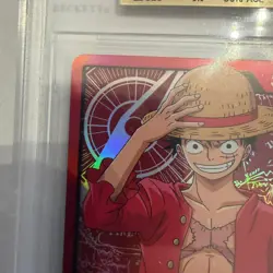 One Piece Card Monkey D Luffy Super Pre-Release St01-001 PSA BGS 9.5 9 10 STRONG - Image 4