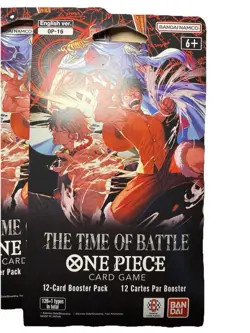 One Piece OP-16 The Time Of Battle Sleeved Booster Packs English - Lot of 4 - Image 2
