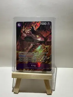 King EB04-031 Parallel Rare One Piece EB04 Alternate Art Mint Animal Kingdom - Image 1