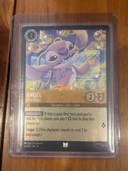 Disney Lorcana Winterspell Angel Siren Singer 25/204 Foil NM - Image 1