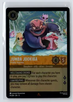 Jumba Jookiba #19/204 Winterspell Foil Disney Lorcana - Image 1