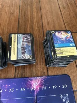 Disney Lorcana HUGE Lot 700+ Cards + Playmat + Dice Starter Collection Bundle - Image 5